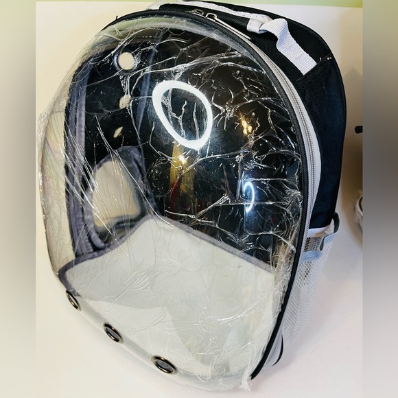 Cat or Small Dog Backpack ~ Black ~ Brand New - Picture 11 of 12